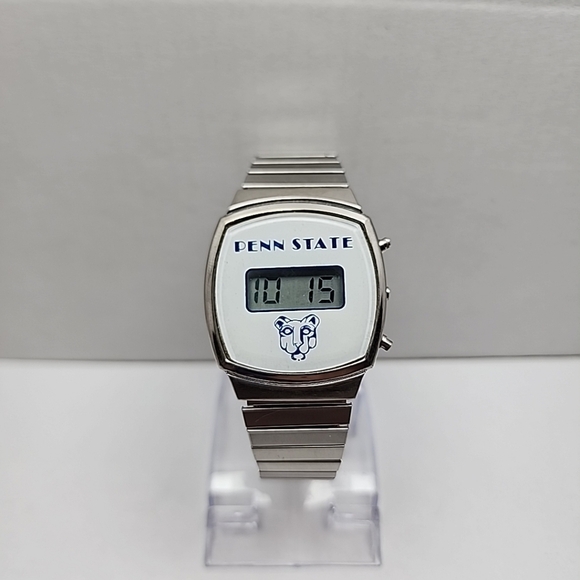 Vintage Penn State University Digital Watch Nittany Lions Football New Battery - Picture 2 of 10